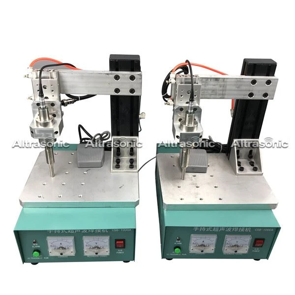 35K Semi Automatic Manual Spot Welding Machine For Nonwoven Flat Mask